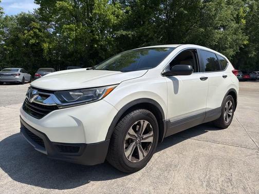 White Diamond Pearl 2018 Honda CR-V LX