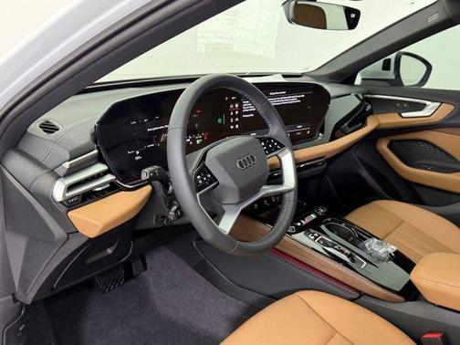 White 2025 Audi A5 Premium TFSI quattro S tronic