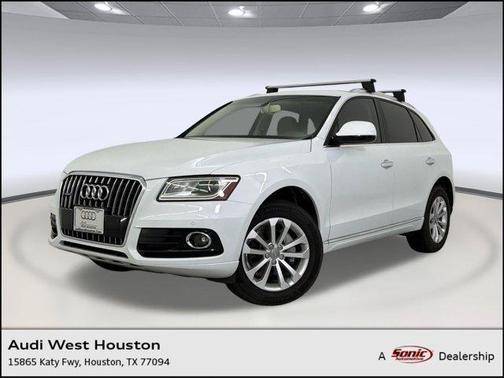 White 2015 Audi Q5 2.0T Premium Plus