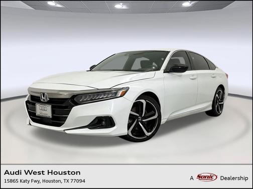 Platinum White Pearl 2022 Honda Accord Sport 1.5T