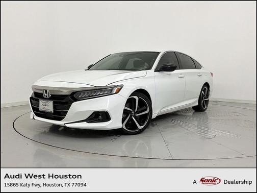 Platinum White Pearl 2022 Honda Accord Sport 1.5T