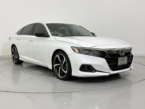 Platinum White Pearl 2022 Honda Accord Sport 1.5T