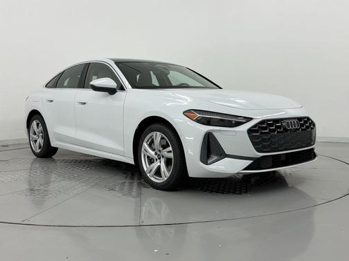 Glacier White Metallic 2026 Audi A5 Prestige TFSI quattro S tronic