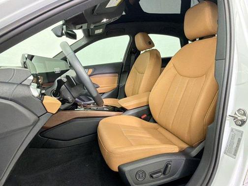 White 2025 Audi A5 Premium TFSI quattro S tronic