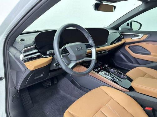 White 2025 Audi A5 Premium TFSI quattro S tronic