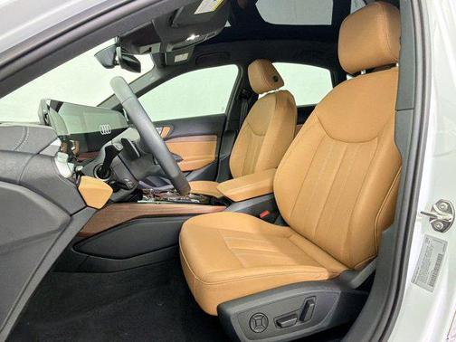 White 2025 Audi A5 Premium TFSI quattro S tronic