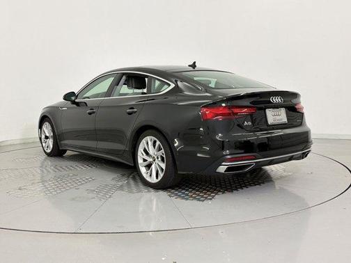 Mythos Black Metallic 2023 Audi A5 Sportback Premium