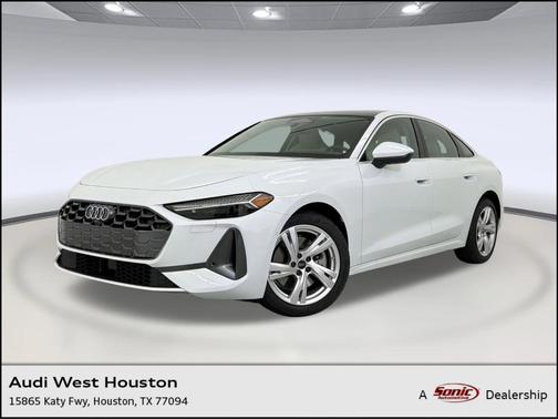 Glacier White Metallic 2026 Audi A5 Prestige TFSI quattro S tronic