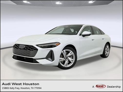 Glacier White Metallic 2026 Audi A5 Prestige TFSI quattro S tronic