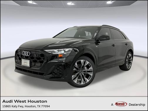 Mythos Black Metallic 2026 Audi Q8 55 Premium Plus