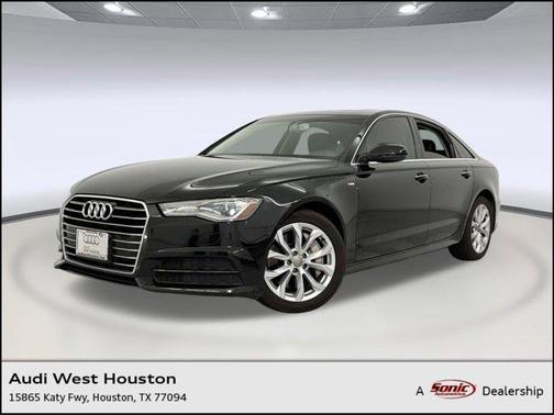 Black 2018 Audi A6 2.0T Premium