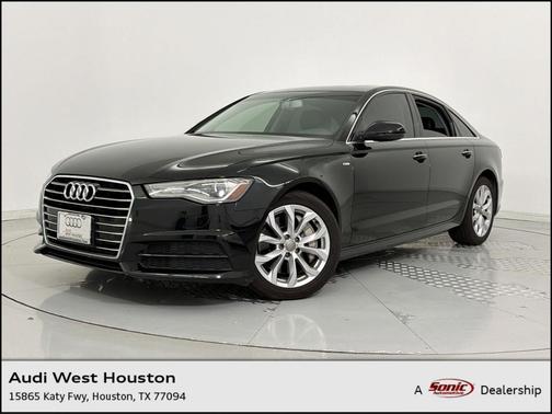 Black 2018 Audi A6 2.0T Premium