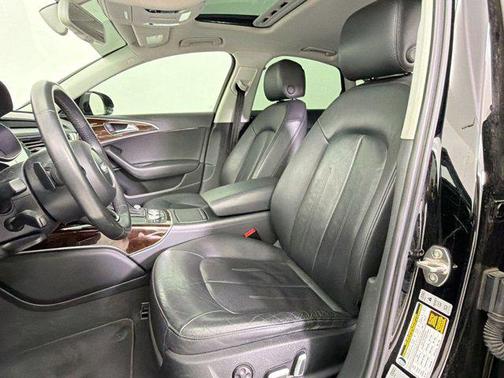 Black 2018 Audi A6 2.0T Premium