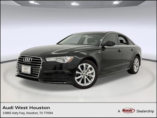 Black 2018 Audi A6 2.0T Premium