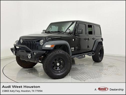 Black Clearcoat 2018 Jeep Wrangler Unlimited Sport