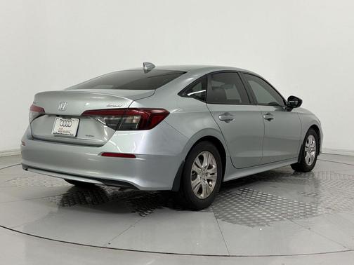 Solar Silver Metallic 2025 Honda Civic Hybrid Sport