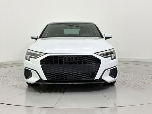 Glacier White Metallic 2023 Audi A3 Premium