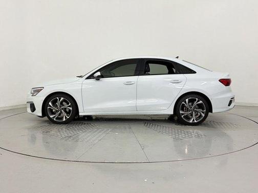 Glacier White Metallic 2023 Audi A3 Premium