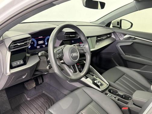Glacier White Metallic 2023 Audi A3 Premium