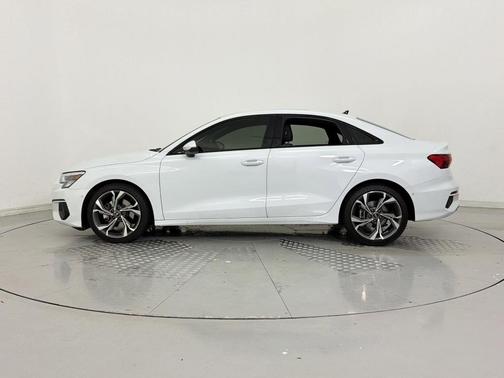 Glacier White Metallic 2023 Audi A3 Premium