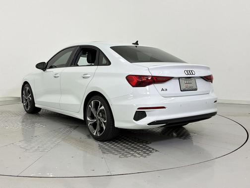 Glacier White Metallic 2023 Audi A3 Premium