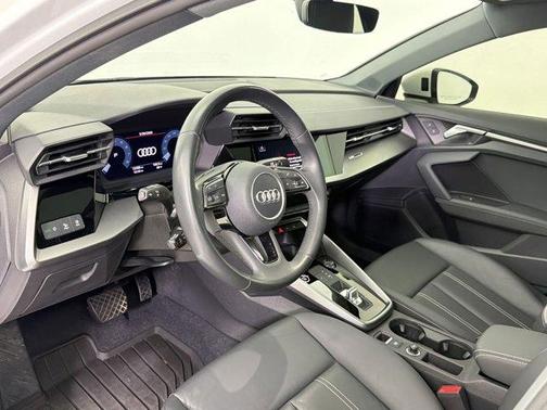 Glacier White Metallic 2023 Audi A3 Premium