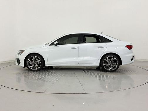 Glacier White Metallic 2023 Audi A3 Premium