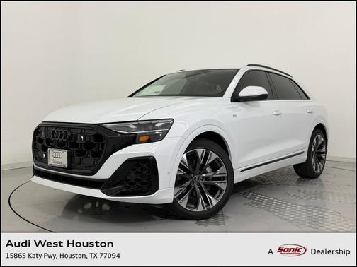 Glacier White Metallic 2026 Audi Q8 55 Prestige