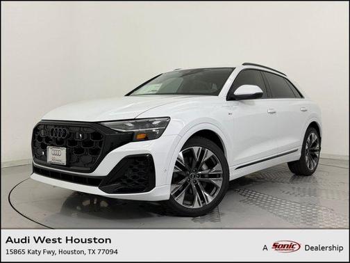Glacier White Metallic 2026 Audi Q8 55 Prestige