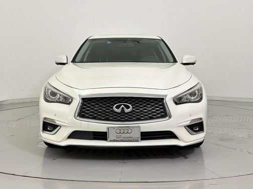 Majestic White 2021 INFINITI Q50 3.0t LUXE