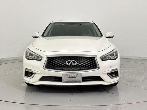 Majestic White 2021 INFINITI Q50 3.0t LUXE