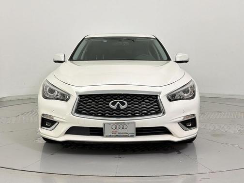 Majestic White 2021 INFINITI Q50 3.0t LUXE