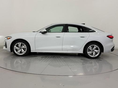 Glacier White Metallic 2025 Audi A5 Premium TFSI quattro S tronic