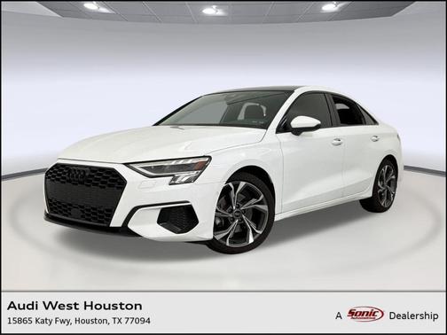 Ibis White 2023 Audi A3 Premium