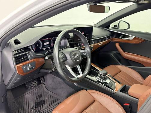 Ibis White 2021 Audi A4 40 Premium Plus