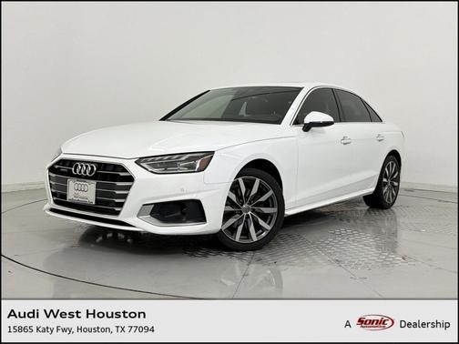 Ibis White 2021 Audi A4 40 Premium Plus