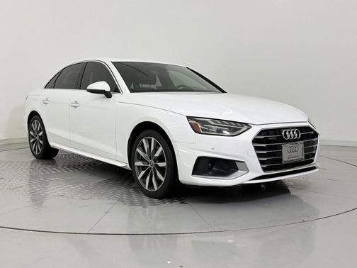 Ibis White 2021 Audi A4 40 Premium Plus