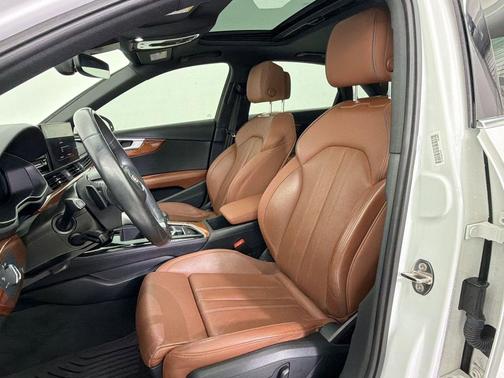 Ibis White 2021 Audi A4 40 Premium Plus