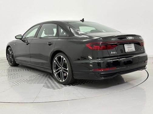 mythos black metallic 2026 Audi A8 55 TFSI quattro Tiptronic