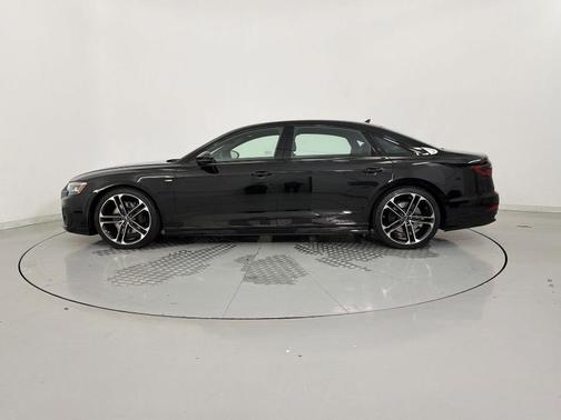 mythos black metallic 2026 Audi A8 55 TFSI quattro Tiptronic