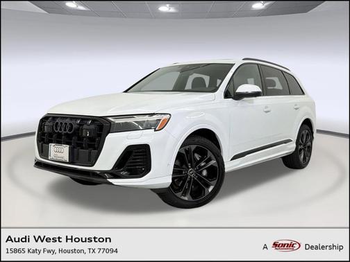 Glacier White Metallic 2025 Audi Q7 55 Premium Plus