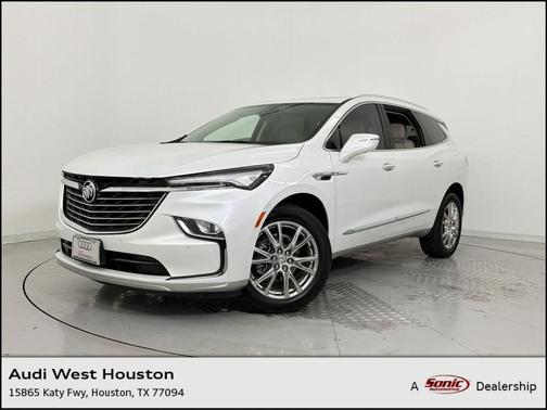White Frost Tricoat 2023 Buick Enclave Premium FWD
