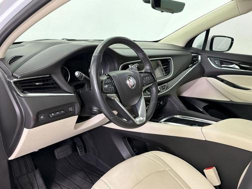 White Frost Tricoat 2023 Buick Enclave Premium FWD