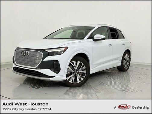 Glacier White Metallic 2023 Audi Q4 e-tron Premium Plus 40 RWD