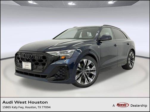 Waitomo Blue Metallic 2026 Audi Q8 55 Premium Plus