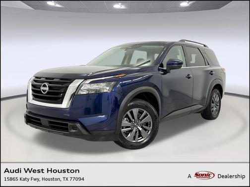 Deep Ocean Blue Pearl 2024 Nissan Pathfinder SV FWD