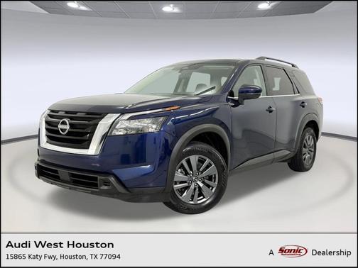 Deep Ocean Blue Pearl 2024 Nissan Pathfinder SV FWD