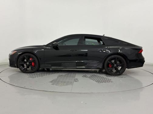 Black 2025 Audi A7 Prestige 55 TFSI quattro S tronic