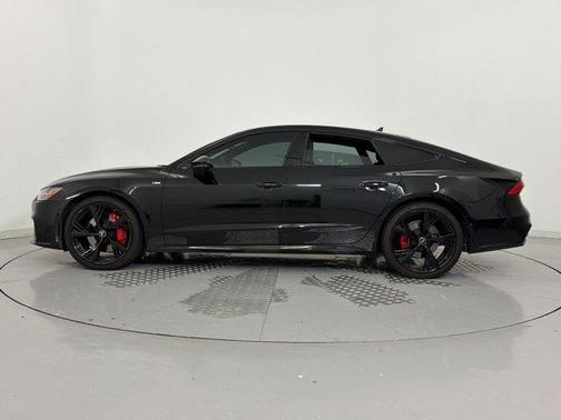 Black 2025 Audi A7 Prestige 55 TFSI quattro S tronic