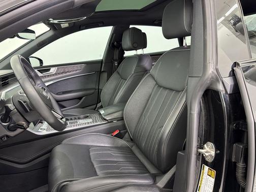 Black 2025 Audi A7 Prestige 55 TFSI quattro S tronic